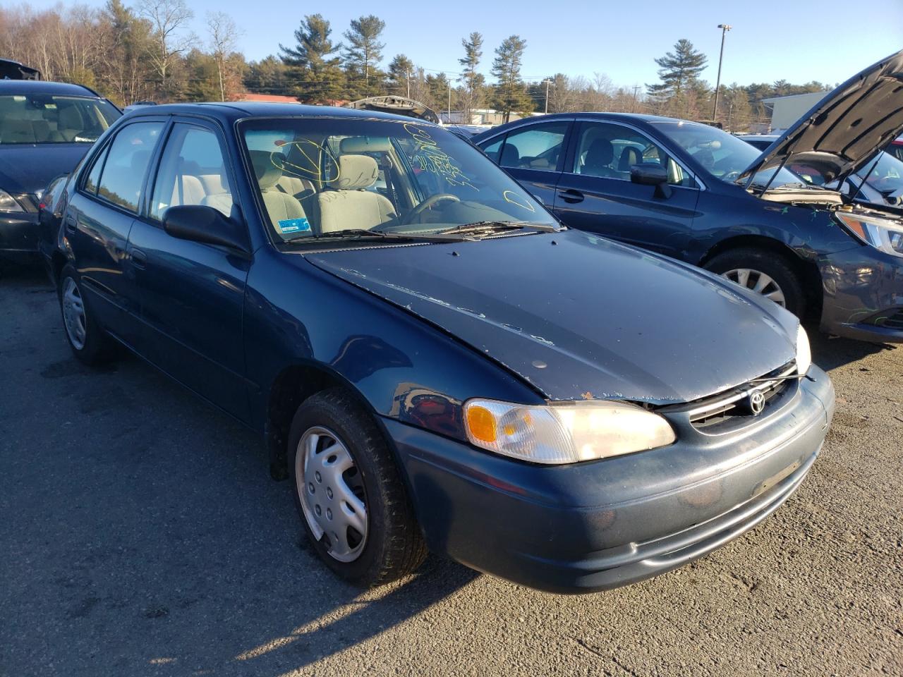TOYOTA COROLLA VE 1999 with VIN 2T1BR12E3XC227020 - Photo from auction