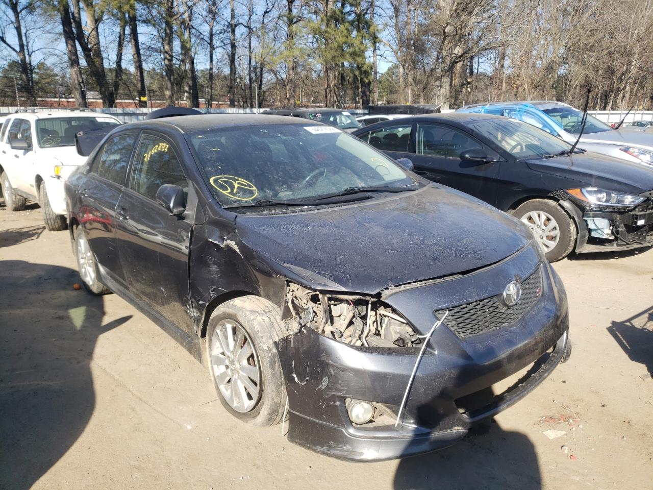 TOYOTA COROLLA BA 2010 with VIN 2T1BU4EE2AC467792 - Photo from auction