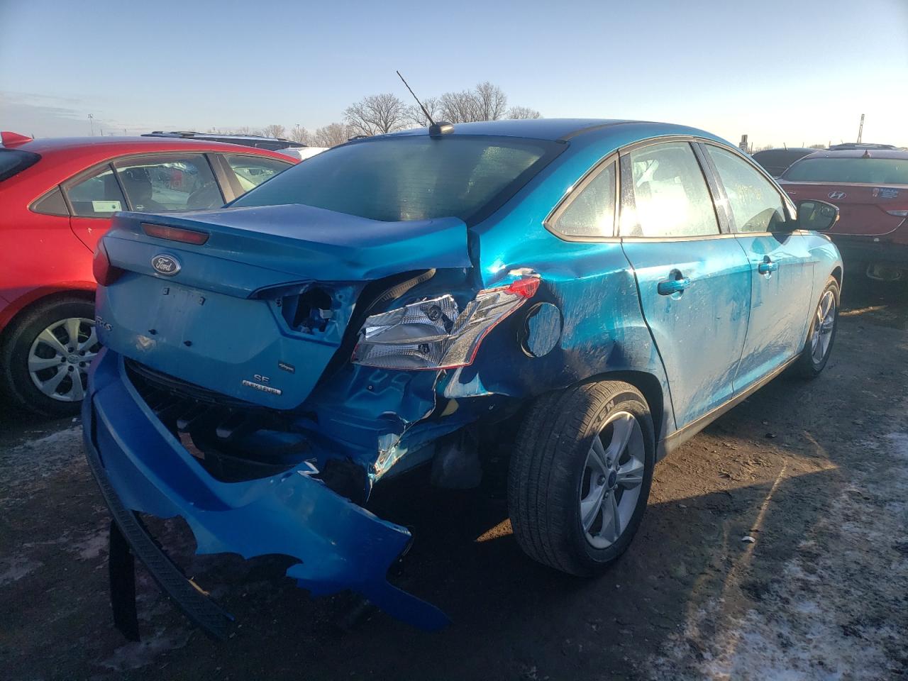 Photo 4 from auction – 2014 FORD FOCUS SE with VIN 1FADP3F20EL123378