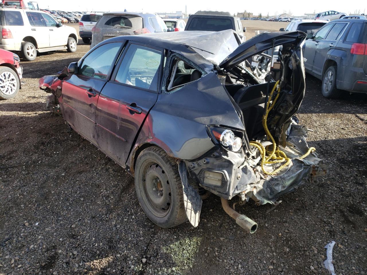 Photo 3 from auction – 2007 MAZDA 3 HATCHBAC with VIN JM1BK343X71708270