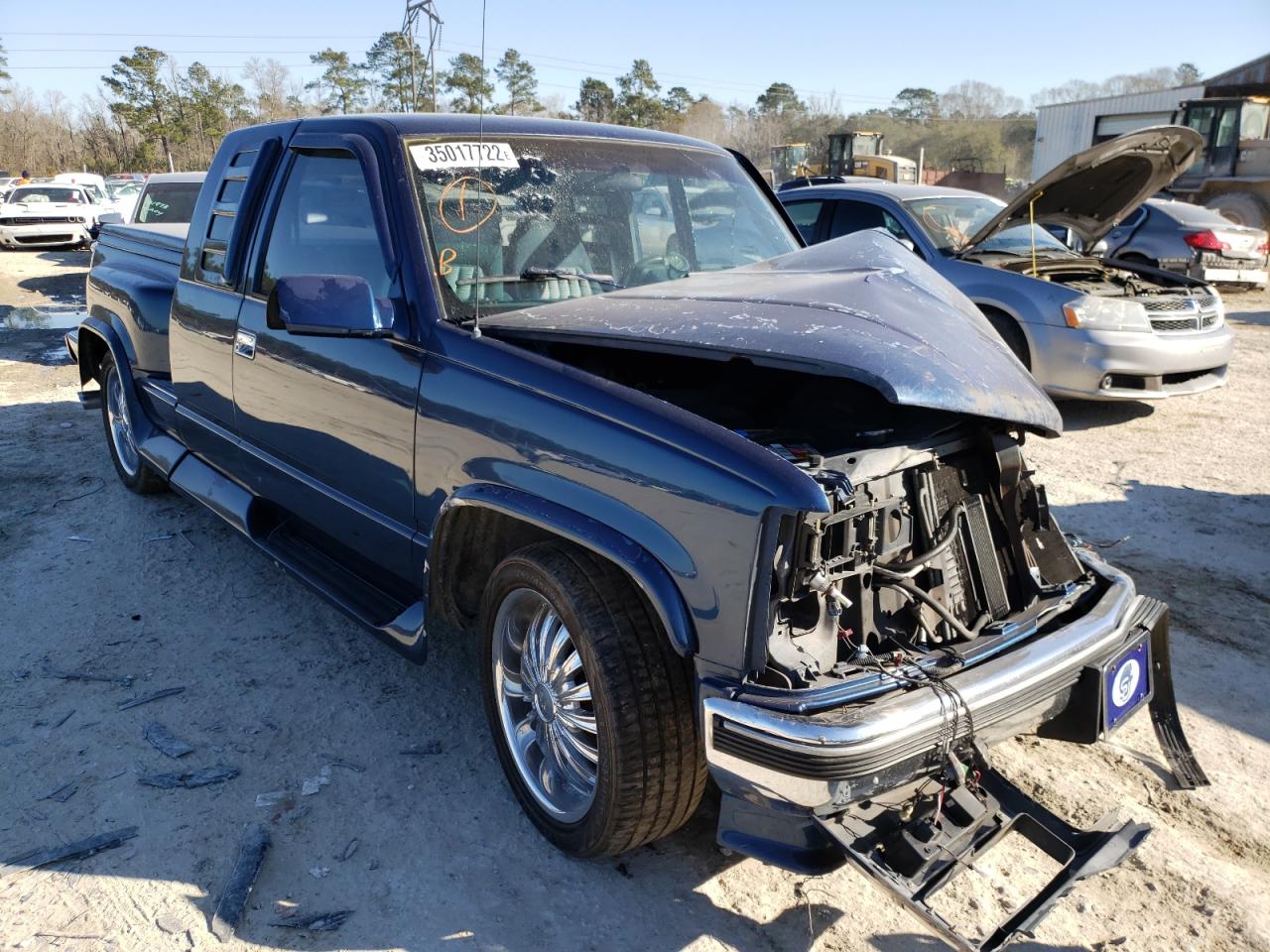 GMC SIERRA C15 1994 with VIN 2GTEC19Z1R1585144 - Photo from auction