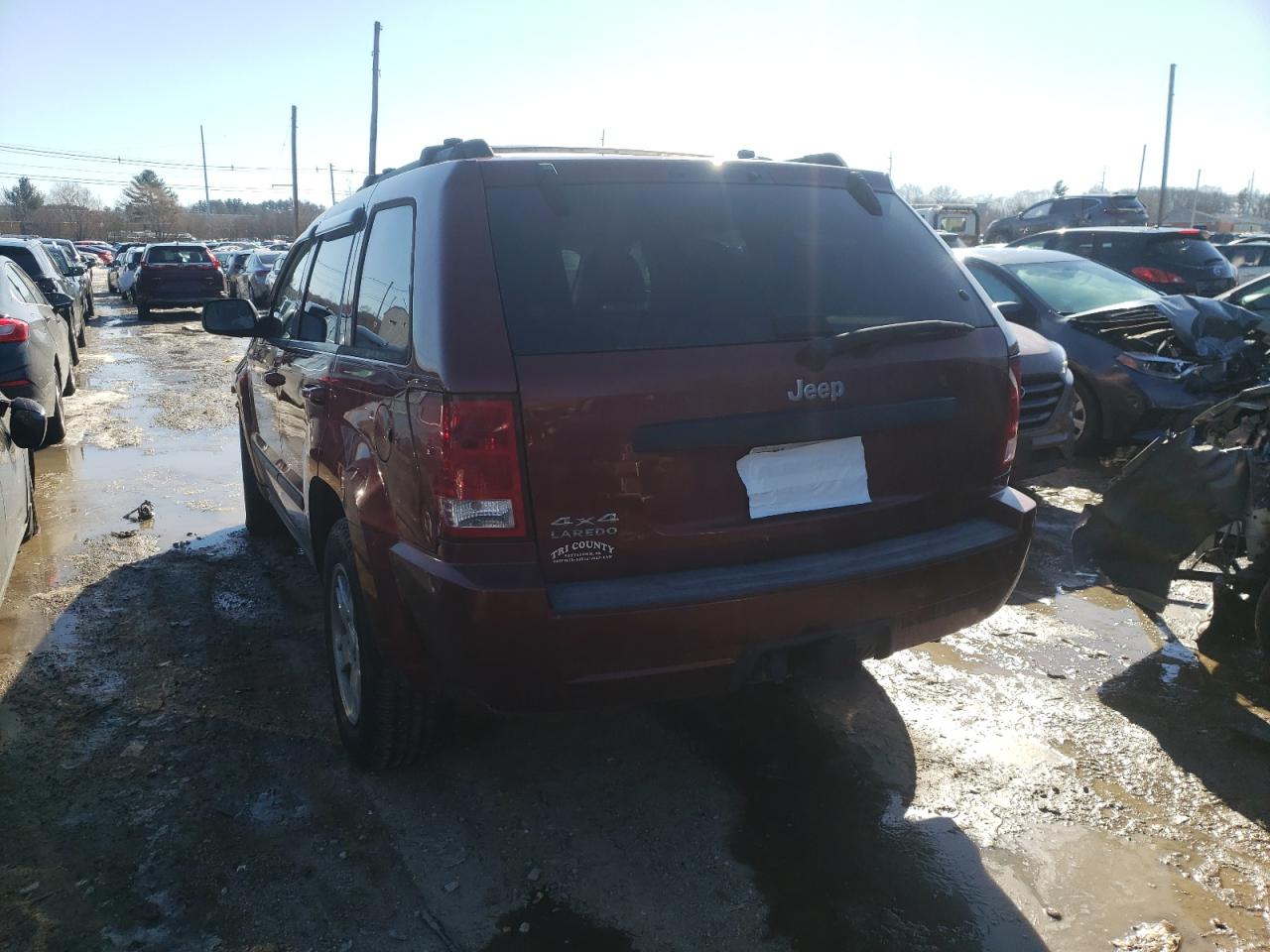 Photo 3 from auction – 2007 JEEP GRAND CHER with VIN 1J8GR48K57C570837