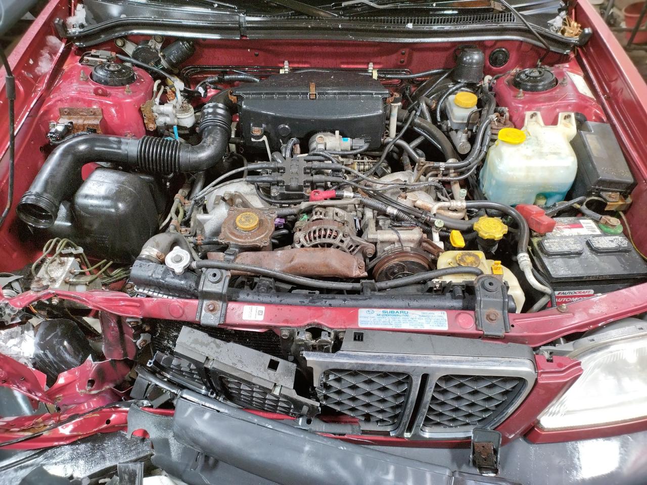 Photo 7 from auction – 2002 SUBARU FORESTER L with VIN JF1SF635X2H741218