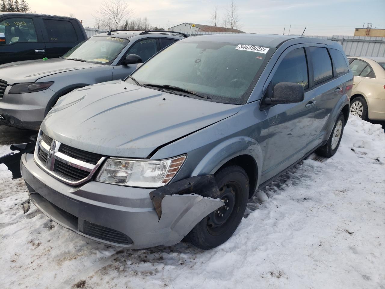 Photo 2 from auction – 2009 DODGE JOURNEY SE with VIN 3D4GG47B99T604870