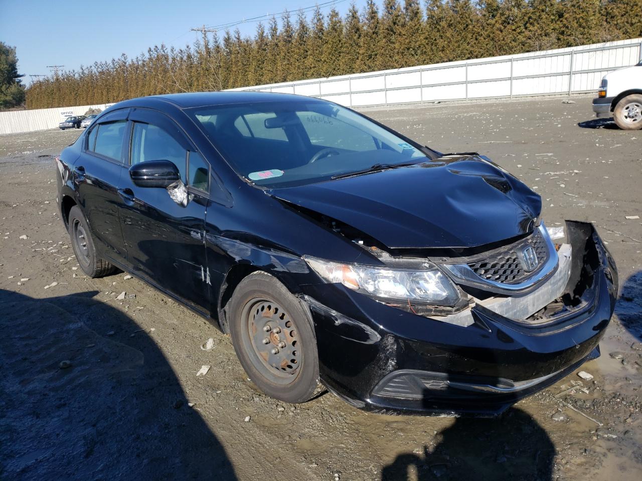 HONDA CIVIC LX 2015 with VIN 19XFB2F55FE085985 - Photo from auction