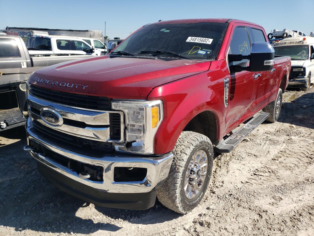 Photo 2 from auction – 2017 FORD F250 SUPER with VIN 1FT7W2B60HEF12835