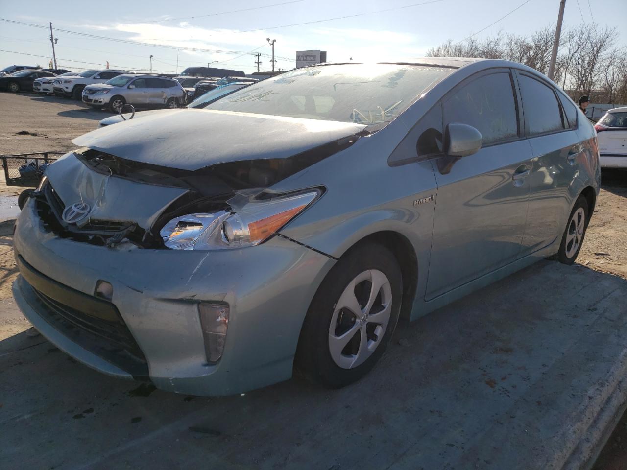 Photo 2 from auction – 2015 TOYOTA PRIUS with VIN JTDKN3DU0F1938687