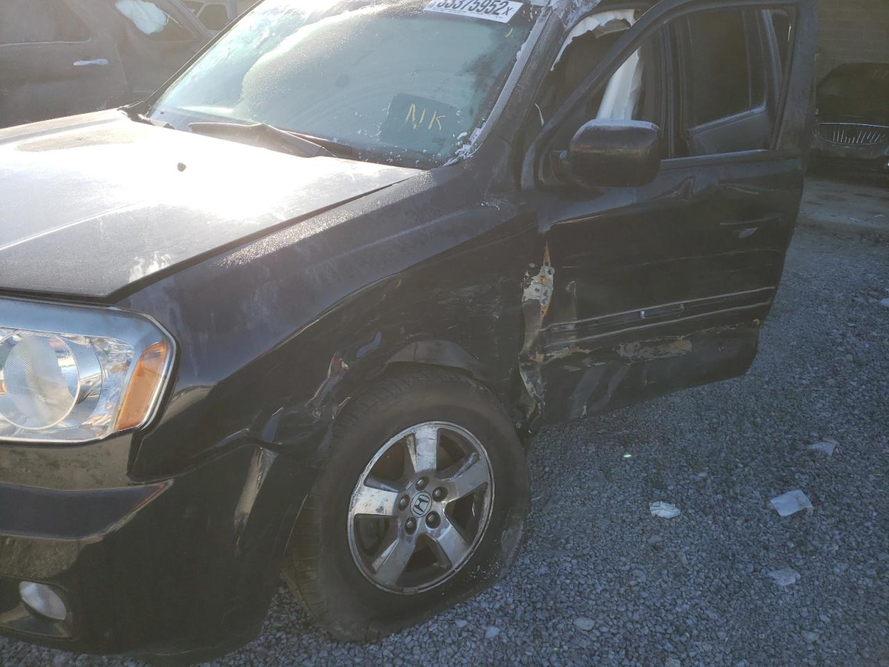Photo 9 from auction – 2011 HONDA PILOT EXL with VIN 5FNYF4H56BB106854