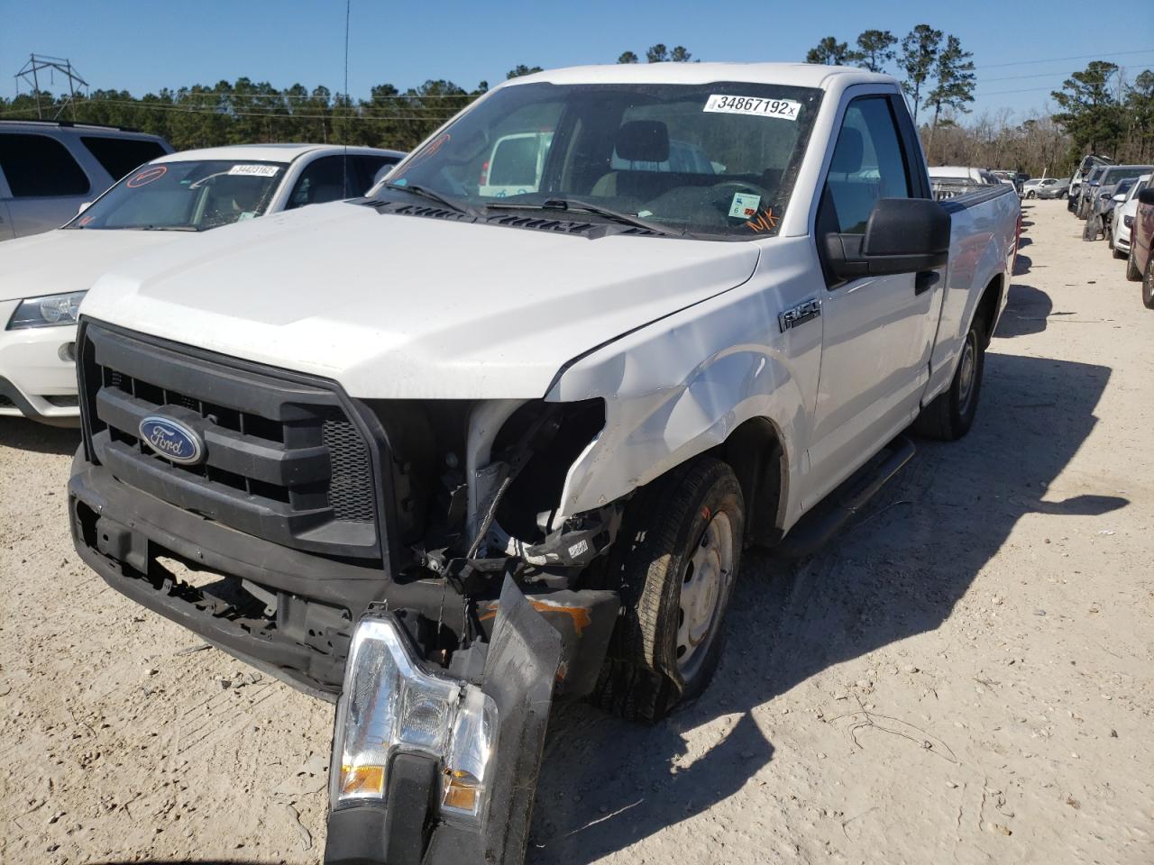 Photo 2 from auction – 2017 FORD F150 with VIN 1FTMF1C82HFC80181
