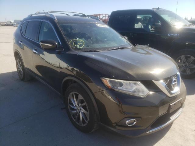 NISSAN ROGUE S 2015 with VIN 5N1AT2MT2FC857063 - Photo from auction