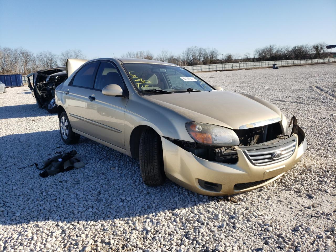 KIA SPECTRA EX 2009 with VIN KNAFE221395652119 - Photo from auction