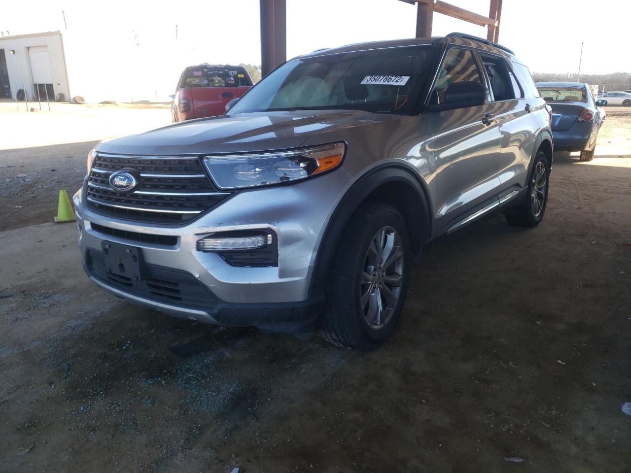Photo 2 from auction – 2020 FORD EXPLORER X with VIN 1FMSK8DH2LGB40365