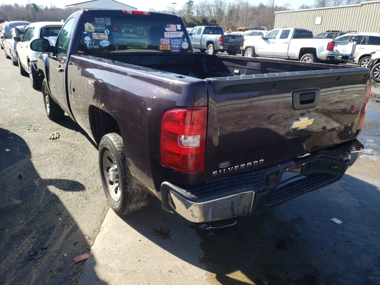 Photo 3 from auction – 2008 CHEVROLET SILVERADO with VIN 1GCEC14X68Z158716