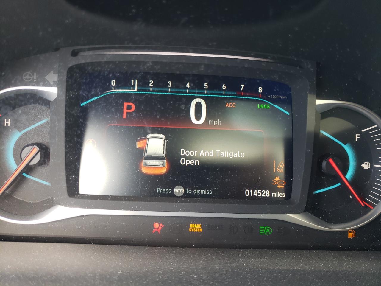 Photo 8 from auction – 2020 HONDA PILOT EXL with VIN 5FNYF6H56LB030534