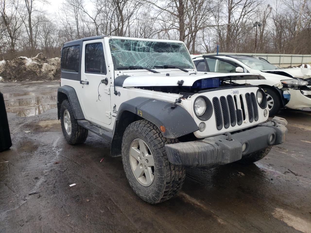 JEEP WRANGLER S 2017 with VIN 1C4AJWAG5HL511651 - Photo from auction