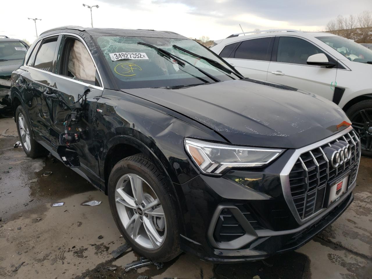 AUDI Q3 PREMIUM 2022 with VIN WA1EECF36N1044980 - Photo from auction