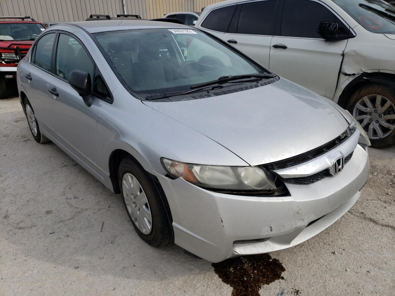 Photo 1 from auction – 2010 HONDA CIVIC VP with VIN 19XFA1F39AE081491