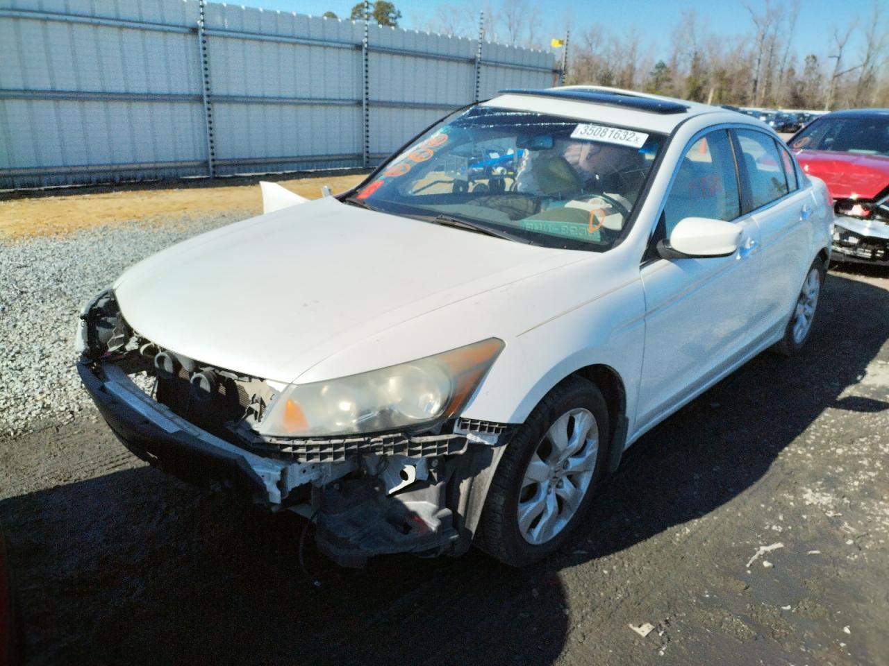 Photo 2 from auction – 2010 HONDA ACCORD EXL with VIN 5KBCP3F87AB014070