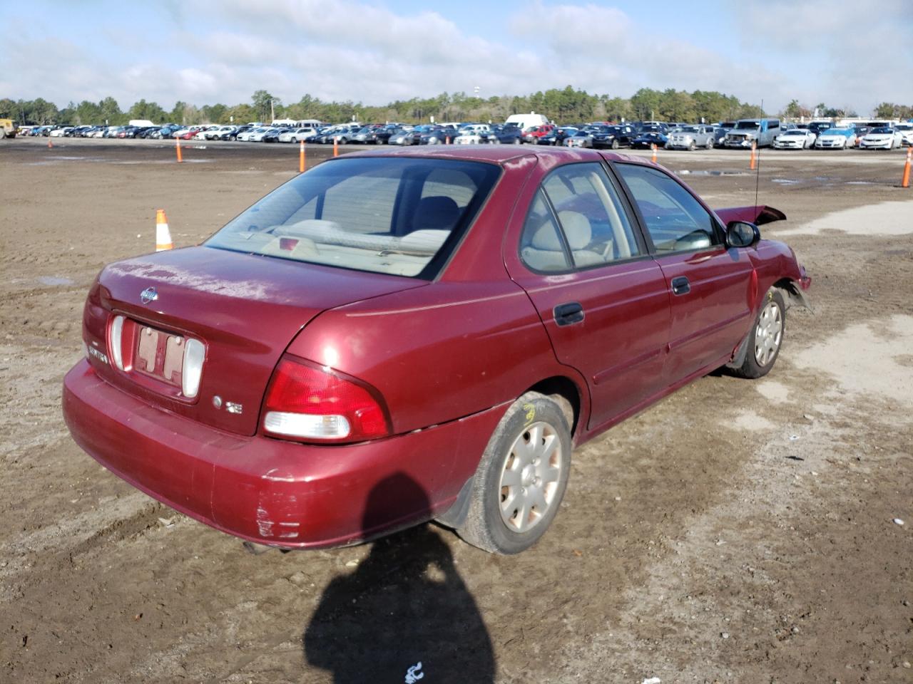 Photo 4 from auction – 2001 NISSAN SENTRA XE with VIN 3N1CB51D41L472022