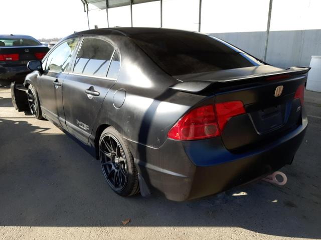 Photo 3 from auction – 2007 HONDA CIVIC SI with VIN 2HGFA55587H715186