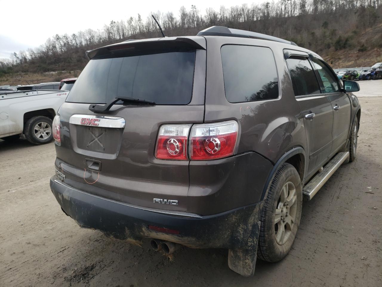 Photo 4 from auction – 2010 GMC ACADIA SL with VIN 1GKLVKED0AJ194051