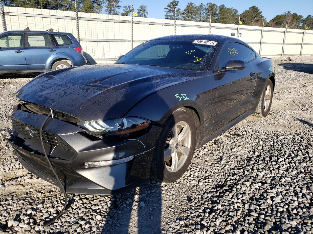 Photo 2 from auction – 2020 FORD MUSTANG with VIN 1FA6P8TH5L5170986