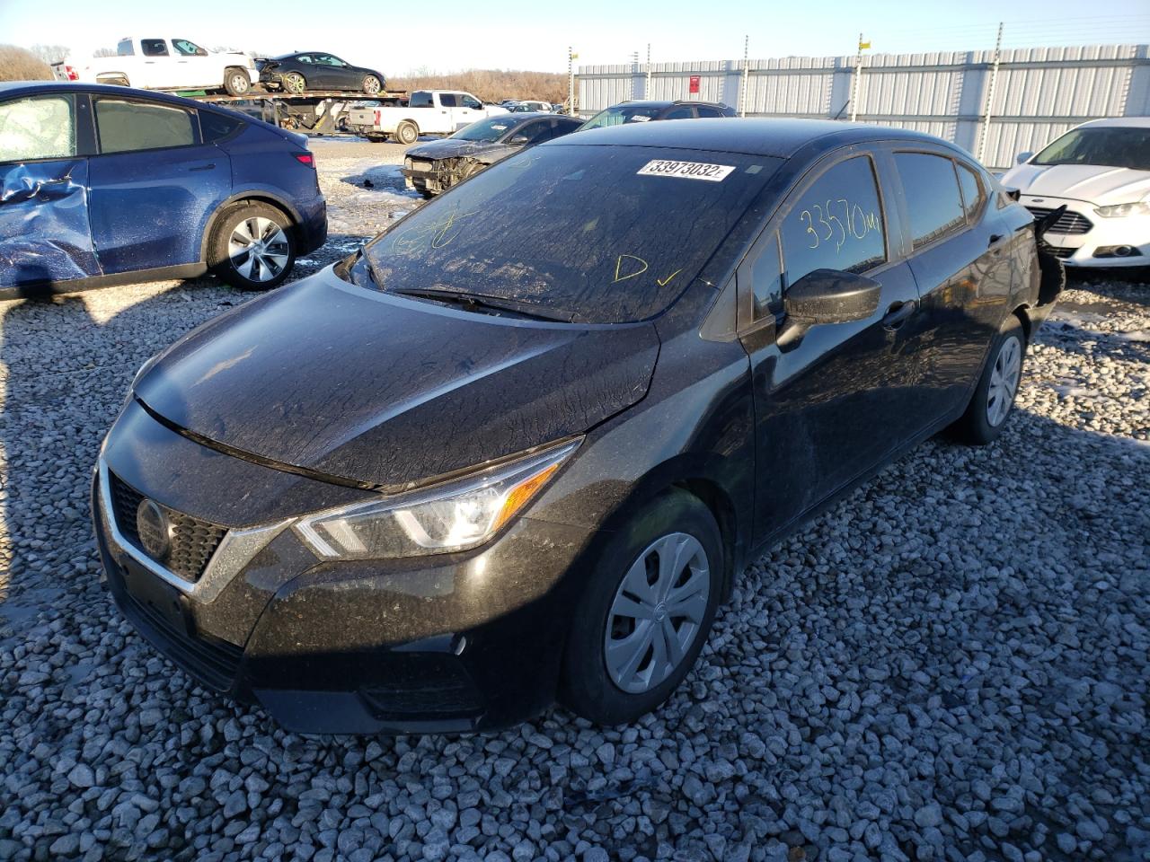 Photo 2 from auction – 2020 NISSAN VERSA S with VIN 3N1CN8DV4LL916368