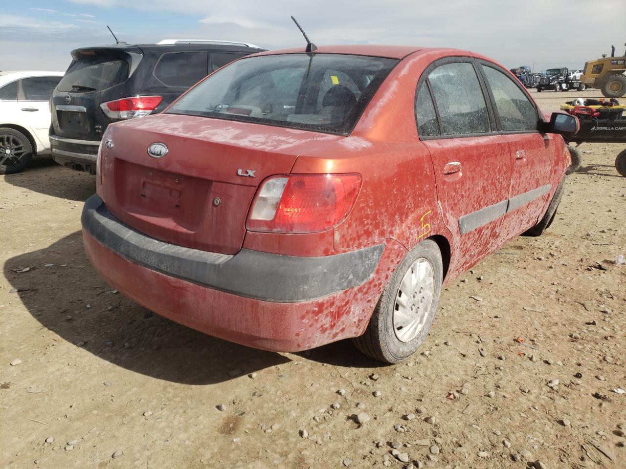 Photo 4 from auction – 2006 KIA RIO with VIN KNADE123566080141