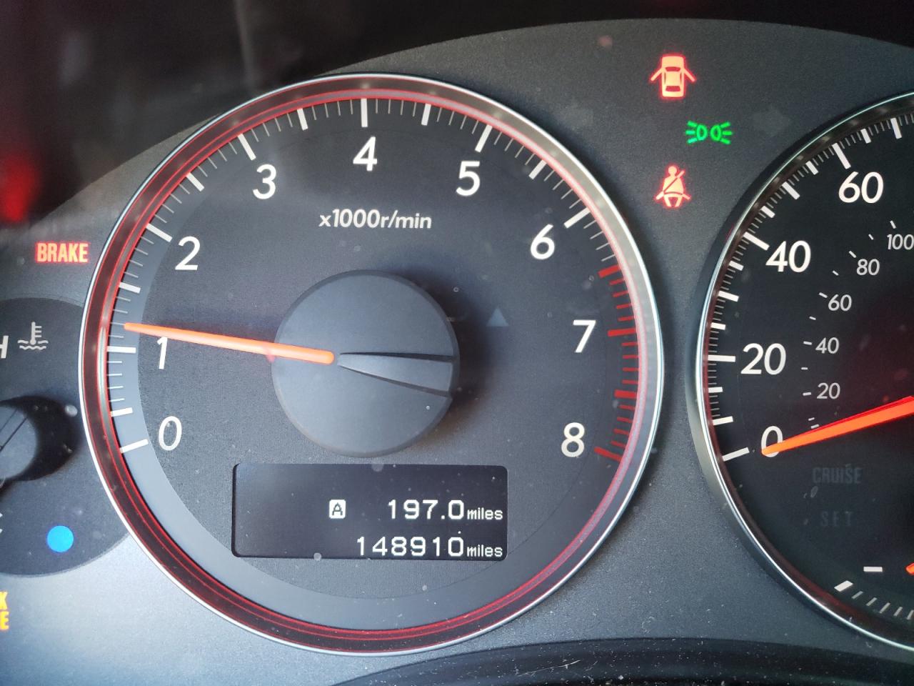 Photo 8 from auction – 2007 SUBARU LEGACY 2.5 with VIN 4S3BL696373212300