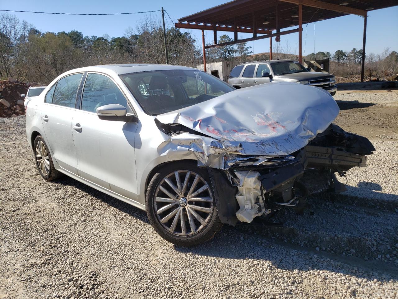 Photo 1 from auction – 2011 VOLKSWAGEN JETTA SEL with VIN 3VWLX7AJ0BM378499