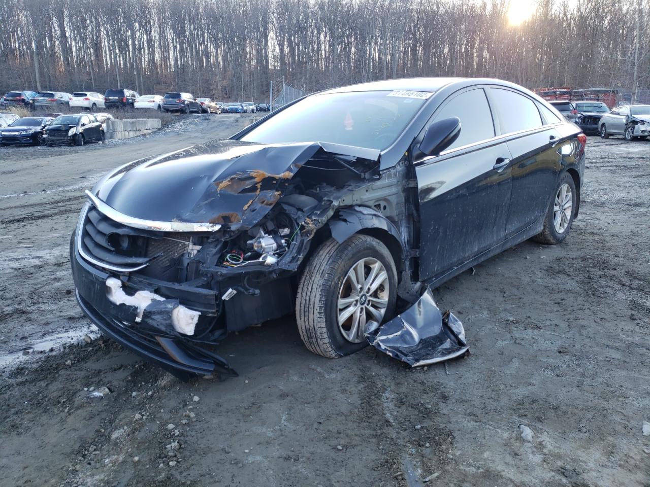 Photo 9 from auction – 2012 HYUNDAI SONATA GLS with VIN 5NPEB4AC6CH476731