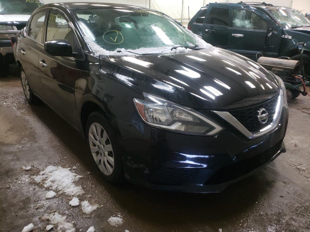 NISSAN SENTRA S 2016 with VIN 3N1AB7AP1GL662320 - Photo from auction