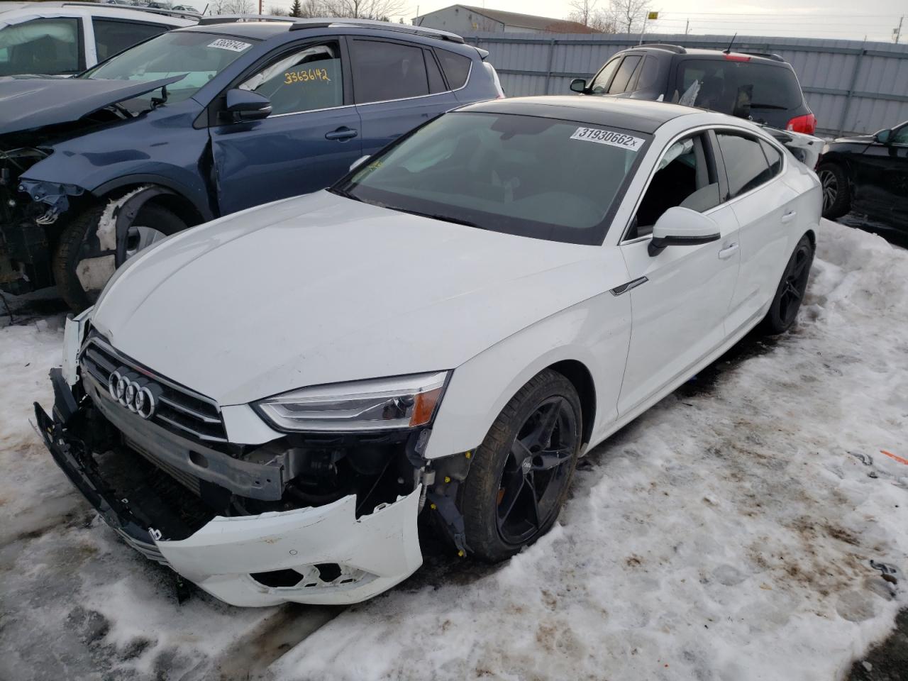 Photo 2 from auction – 2018 AUDI A5 PREMIUM with VIN WAUANCF59JA004194