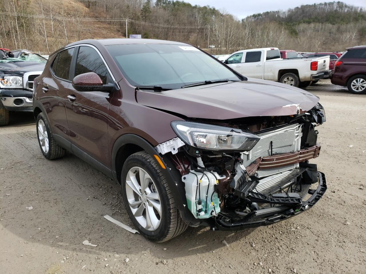 BUICK ENCORE GX 2022 with VIN KL4MMBS28NB024486 - Photo from auction
