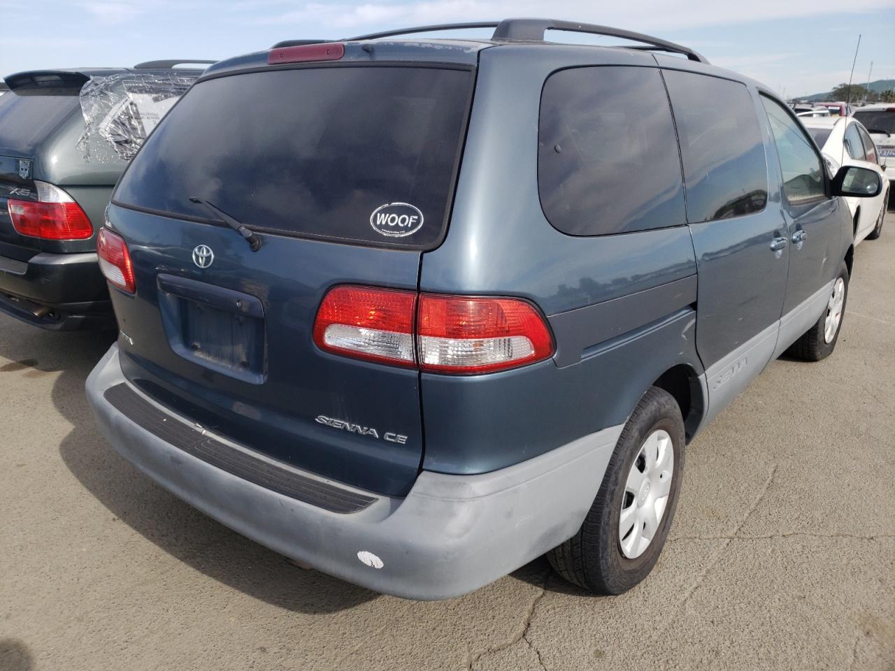 Photo 4 from auction – 2003 TOYOTA SIENNA CE with VIN 4T3ZF19C83U542410