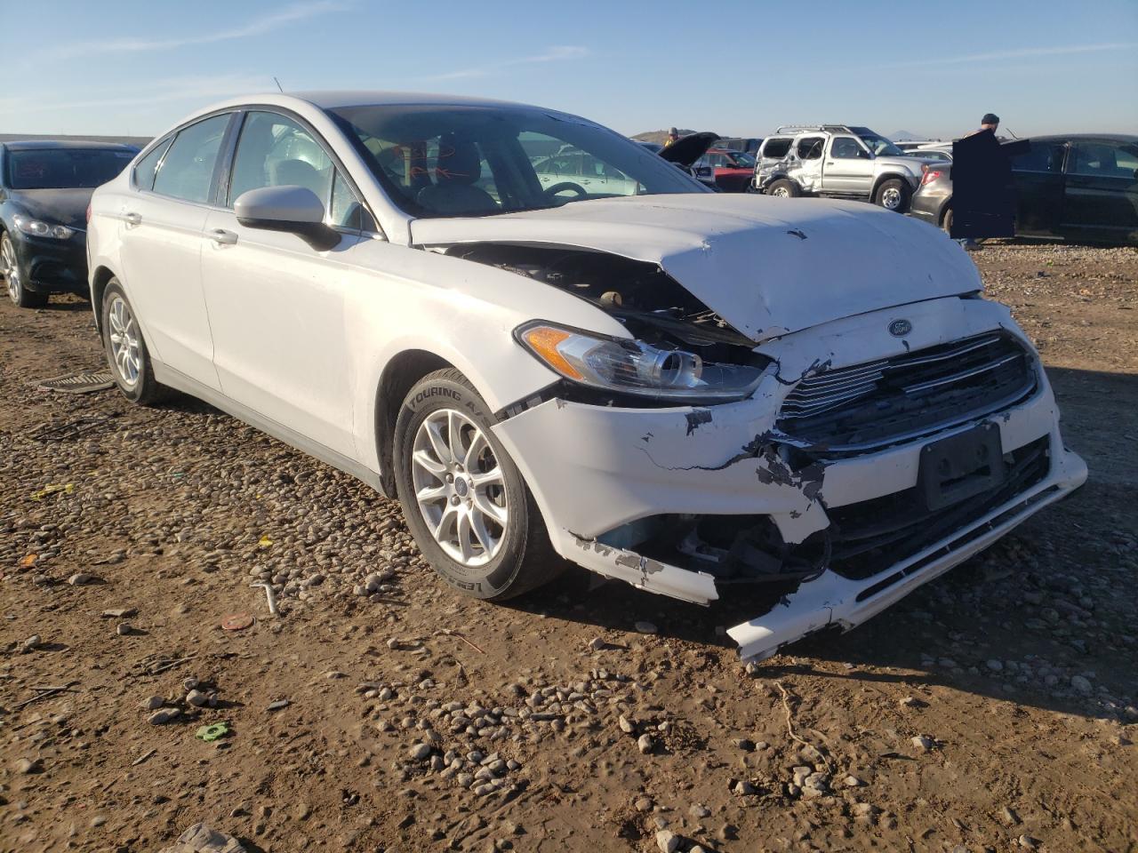 Photo 1 from auction – 2015 FORD FUSION S with VIN 3FA6P0G74FR118799