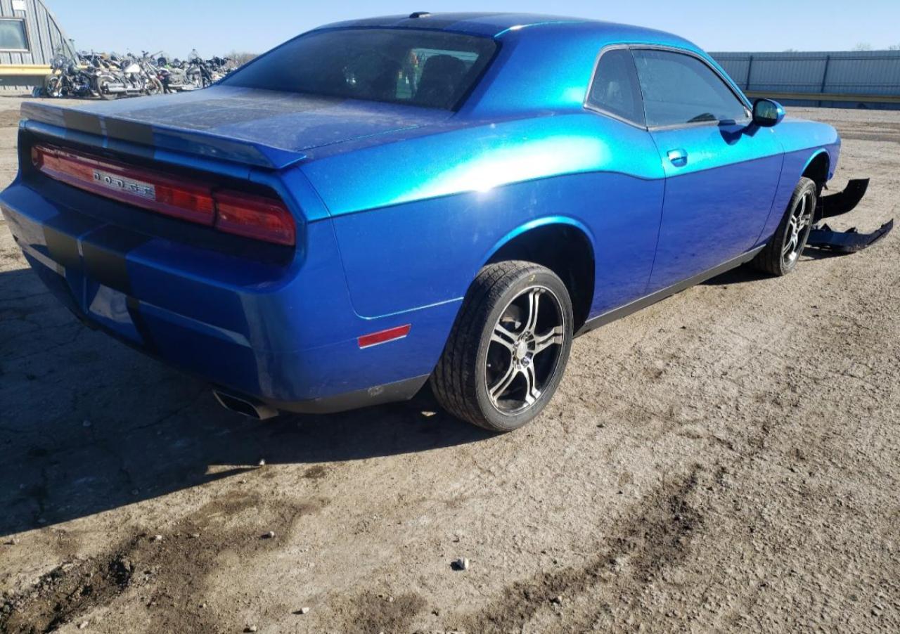 Photo 4 from auction – 2012 DODGE CHALLENGER with VIN 2C3CDYAG2CH210034
