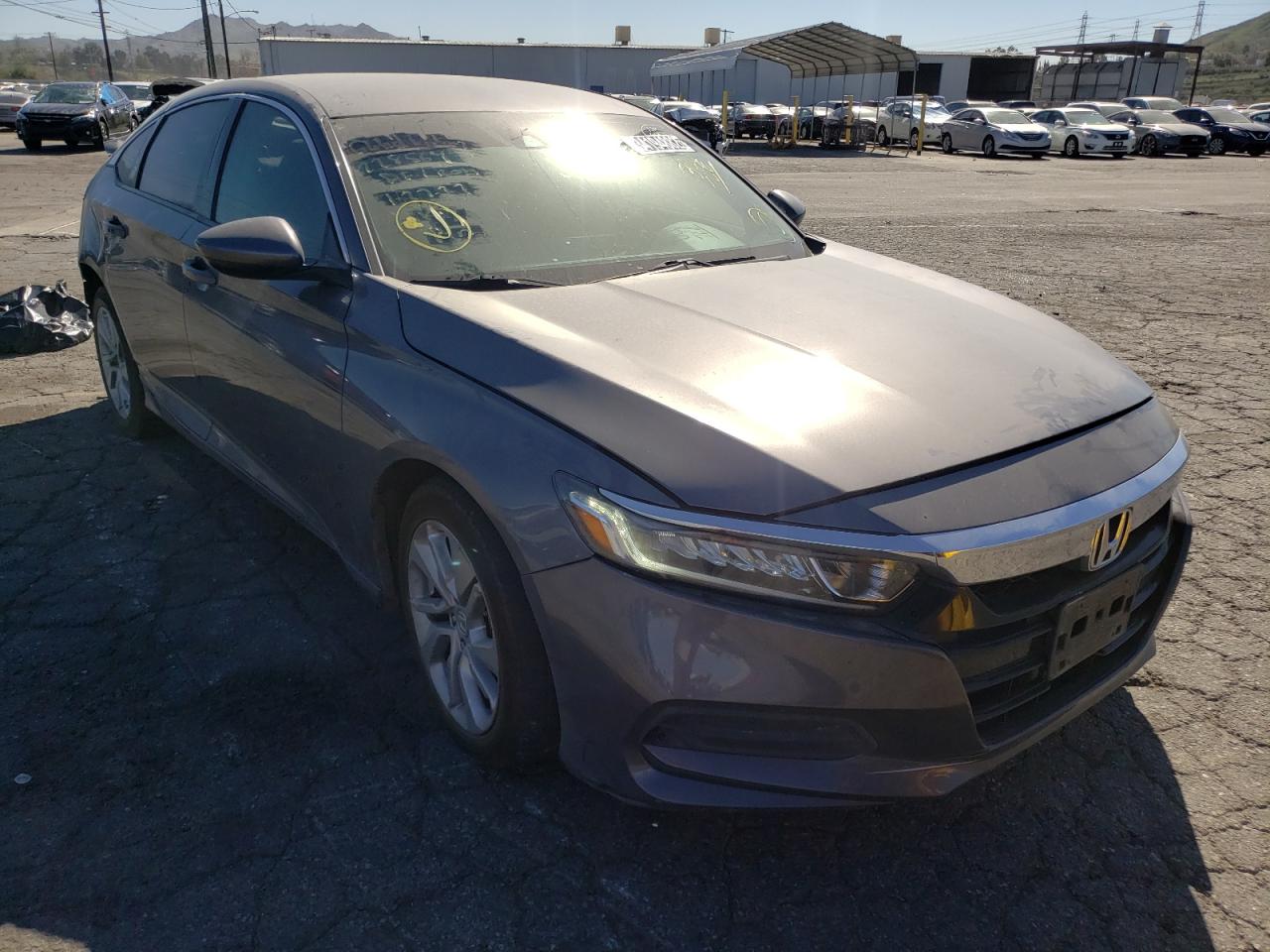 HONDA ACCORD LX 2018 with VIN 1HGCV1F19JA228564 - Photo from auction