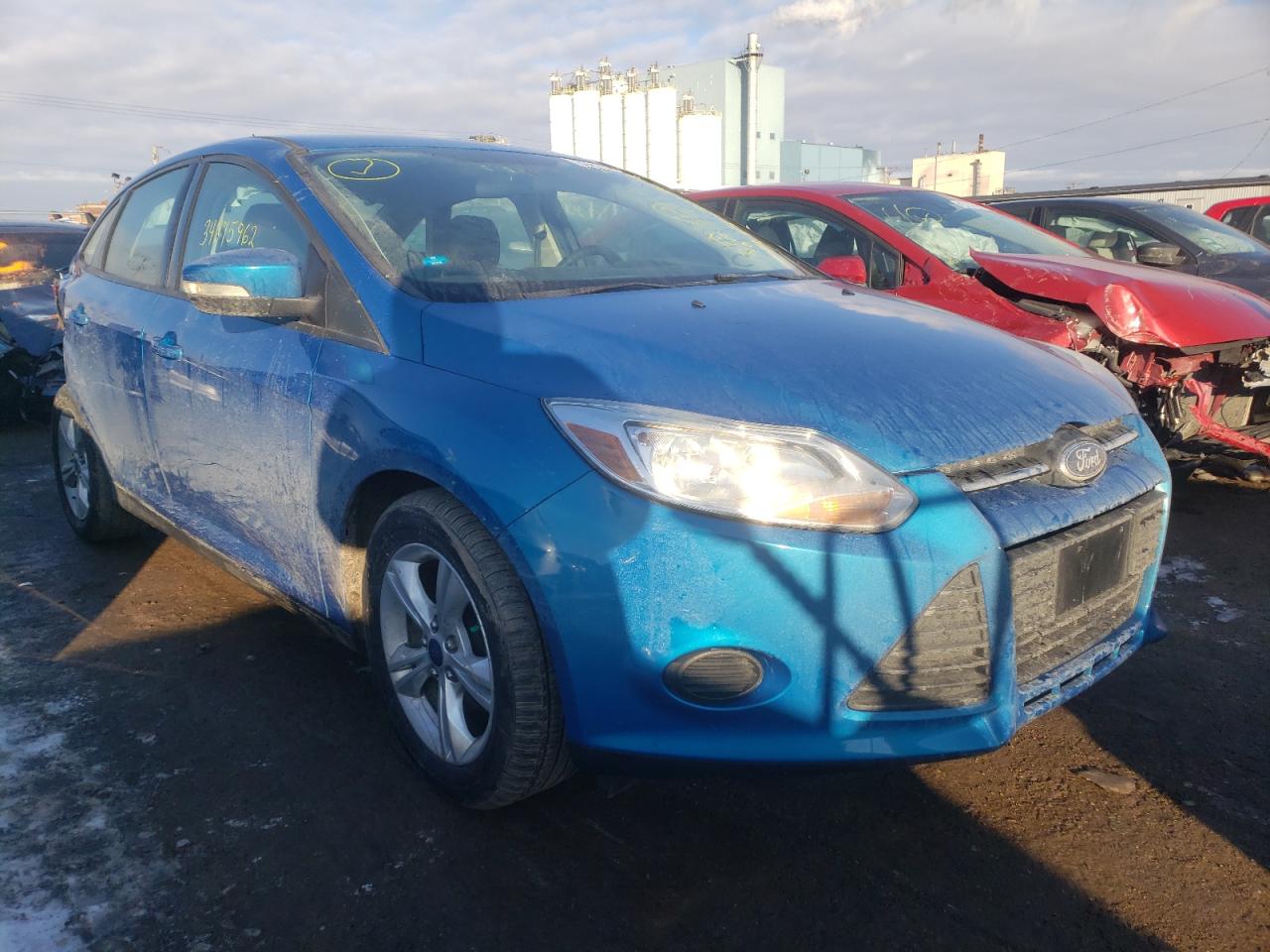 FORD FOCUS SE 2014 with VIN 1FADP3F20EL123378 - Photo from auction
