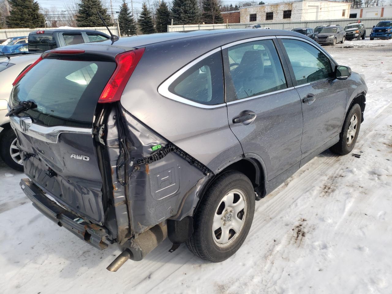 Photo 4 from auction – 2016 HONDA CR-V LX with VIN 2HKRM4H34GH677213