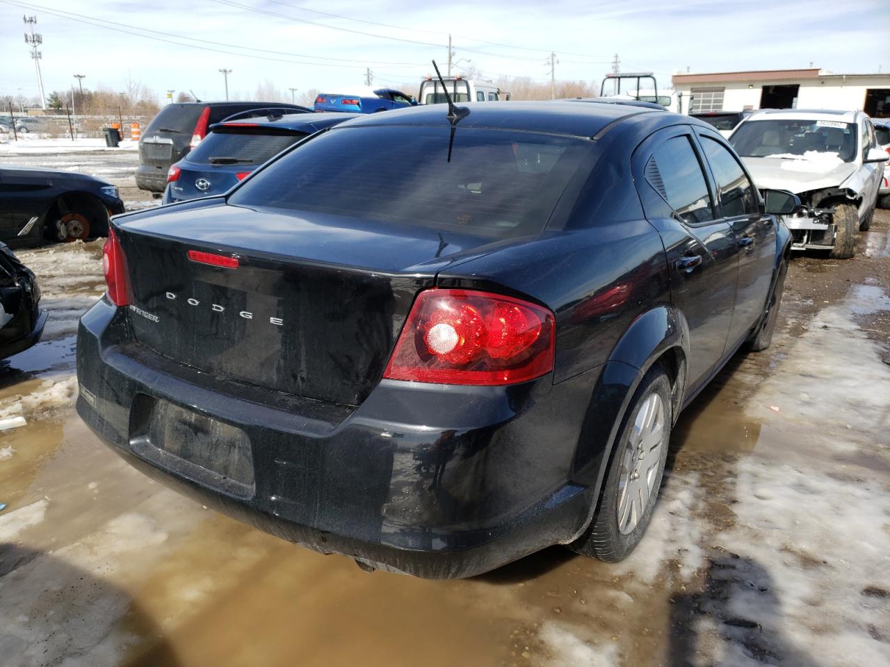 Photo 4 from auction – 2014 DODGE AVENGER SE with VIN 1C3CDZAB3EN216459
