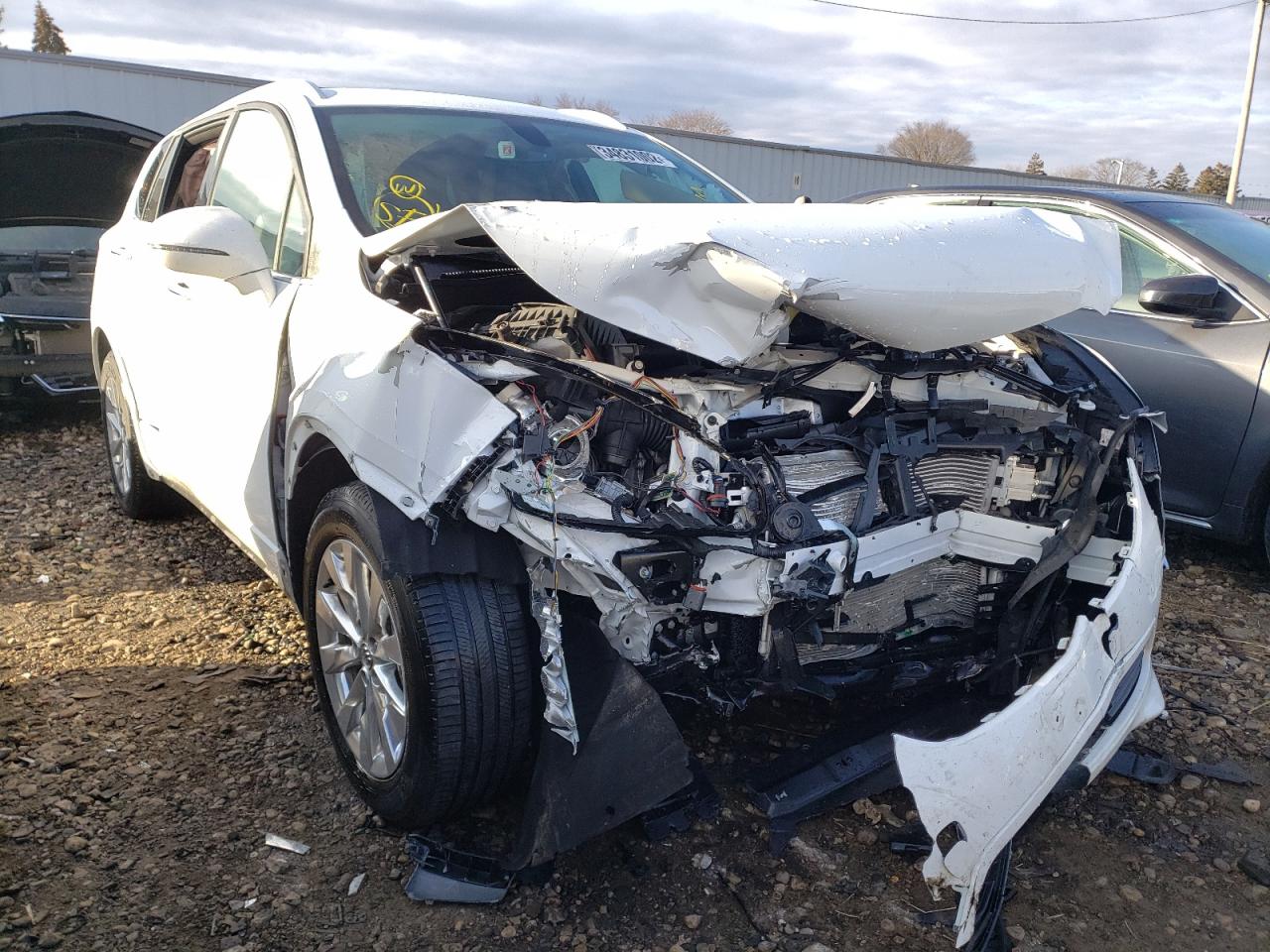 BUICK ENVISION E 2018 with VIN LRBFX1SA6JD010767 - Photo from auction
