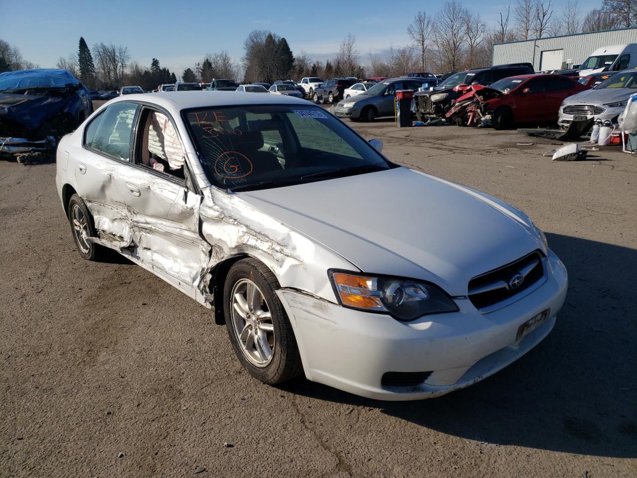 SUBARU LEGACY 2.5 2005 with VIN 4S3BL616457226837 - Photo from auction