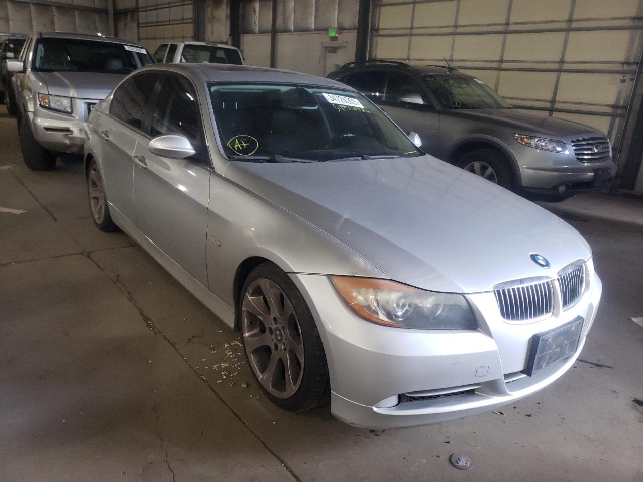 BMW 335 I 2007 with VIN WBAVB73537KY62298 - Photo from auction