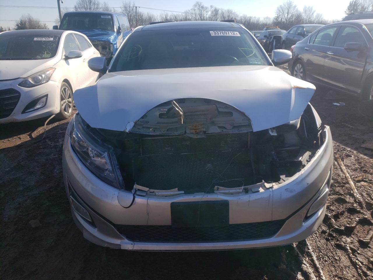 Photo 9 from auction – 2014 KIA OPTIMA EX with VIN 5XXGN4A70EG266644