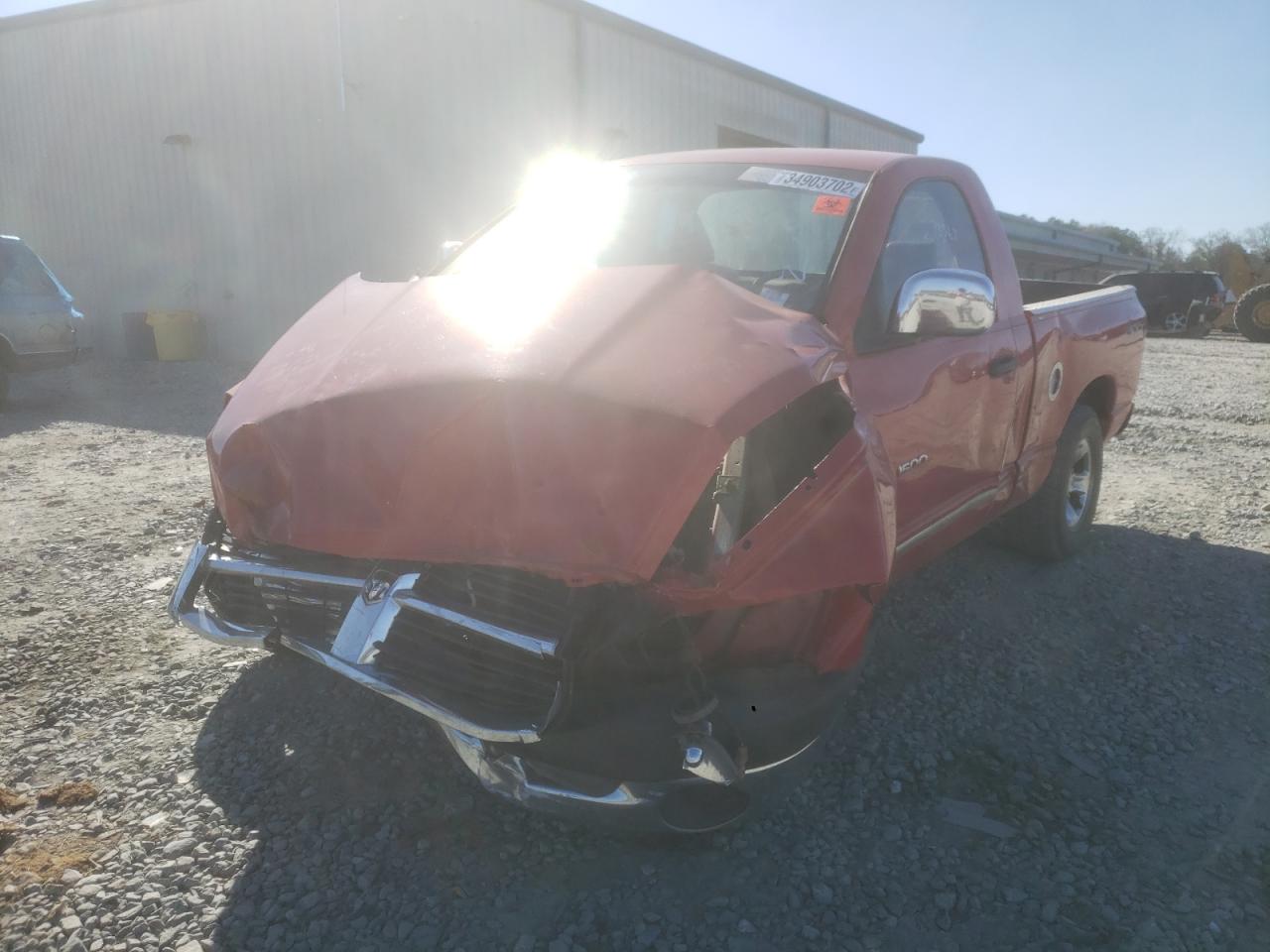 Photo 2 from auction – 2006 DODGE RAM 1500 S with VIN 1D7HA16K26J195848