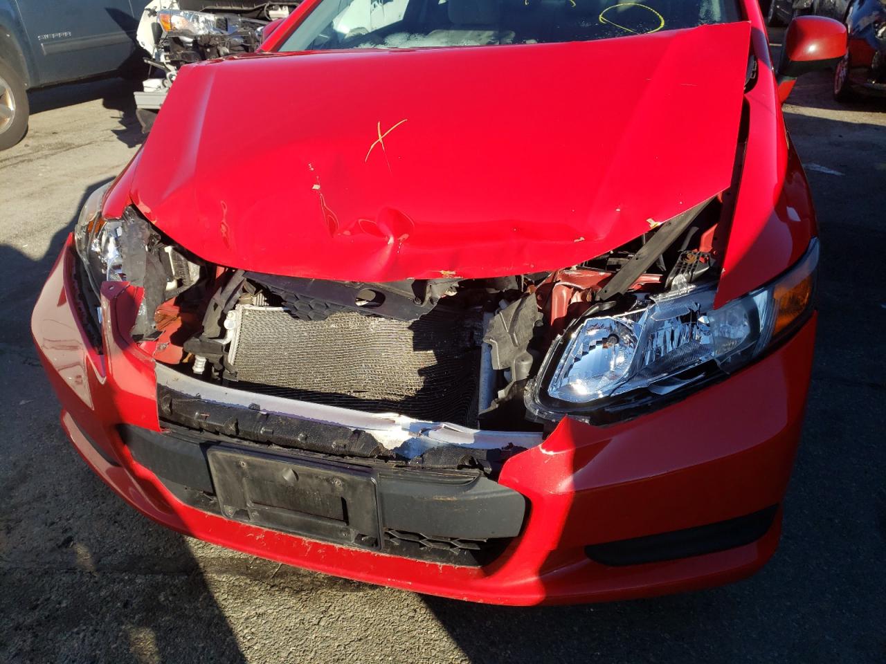Photo 9 from auction – 2012 HONDA CIVIC EX with VIN 2HGFG3B83CH513495