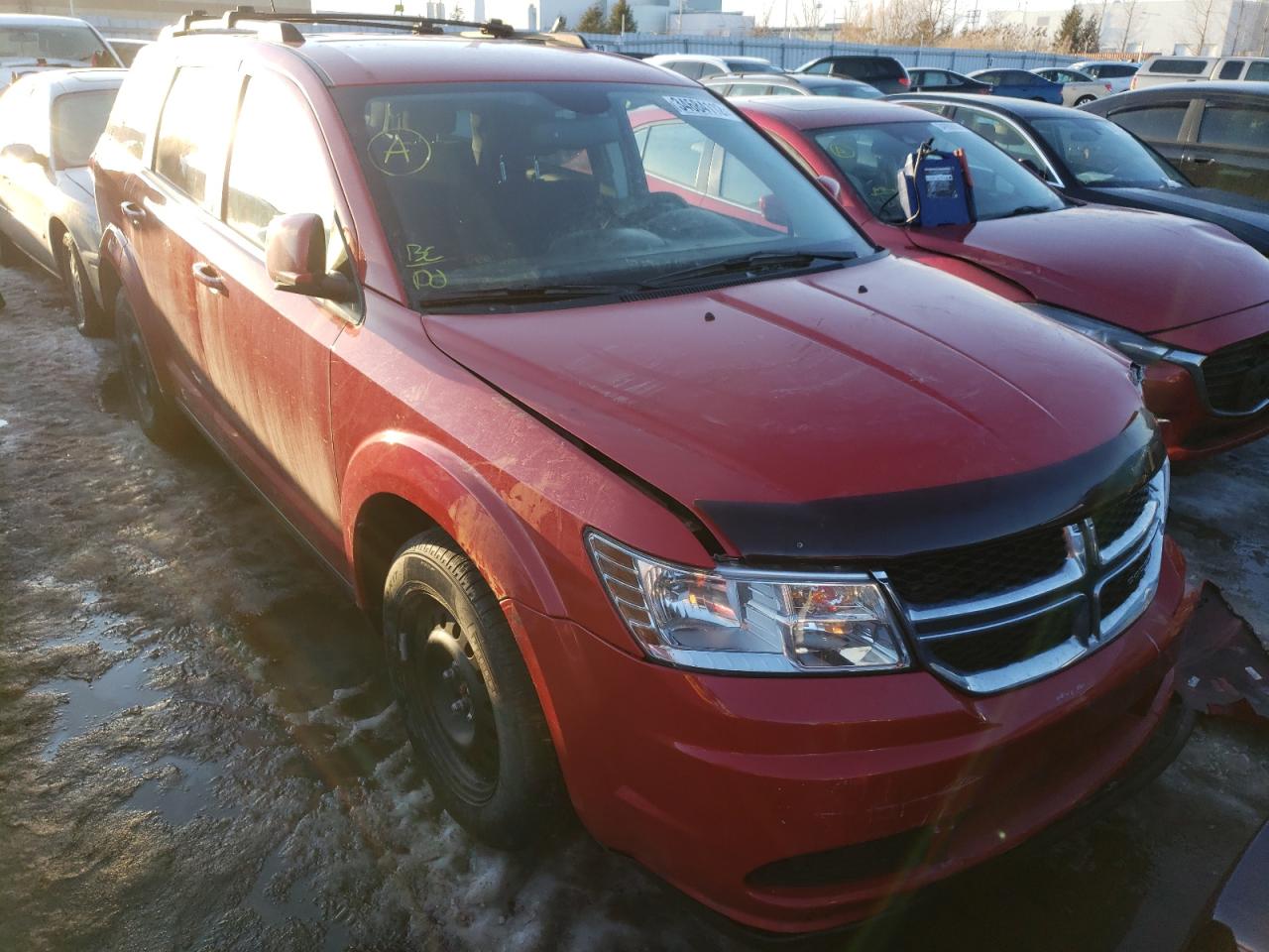 DODGE JOURNEY SE 2016 with VIN 3C4PDCAB9GT187871 - Photo from auction