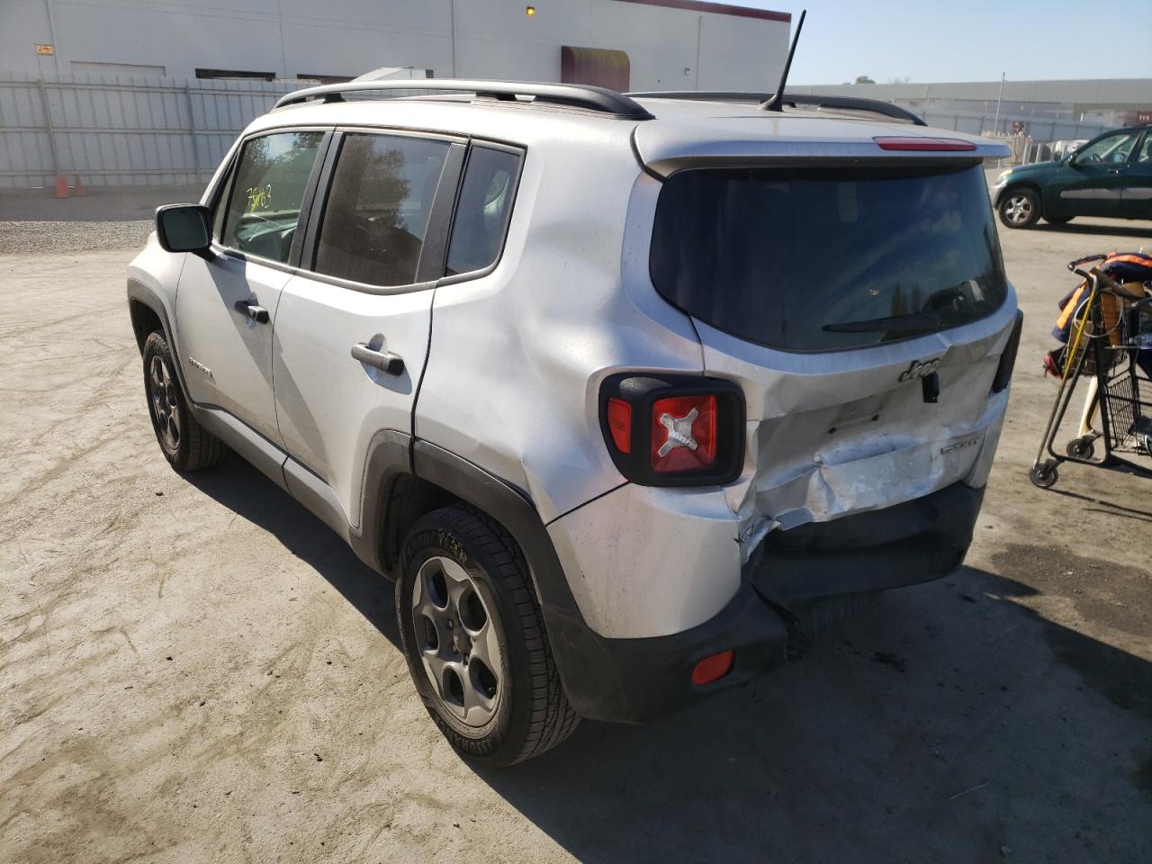 Photo 3 from auction – 2017 JEEP RENEGADE S with VIN ZACCJBAB1HPG49141