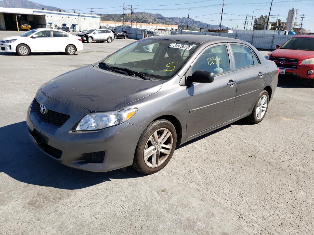 Photo 2 from auction – 2010 TOYOTA COROLLA BA with VIN JTDBU4EE8AJ071919